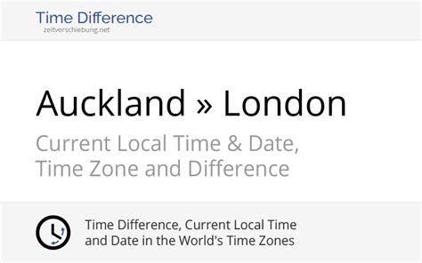 uk new zealand time difference|time difference between auckland and london.